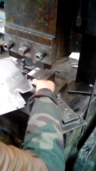 Stampaggio di lamiere di precisione personalizzate in acciaio inossidabile/zincato/alluminio